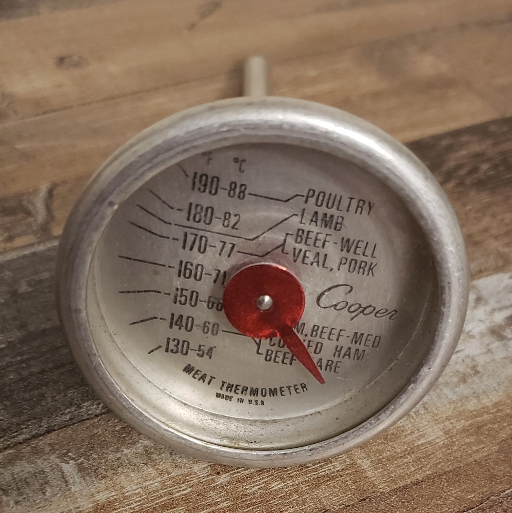 Vintage Cooper brand Meat Thermometer